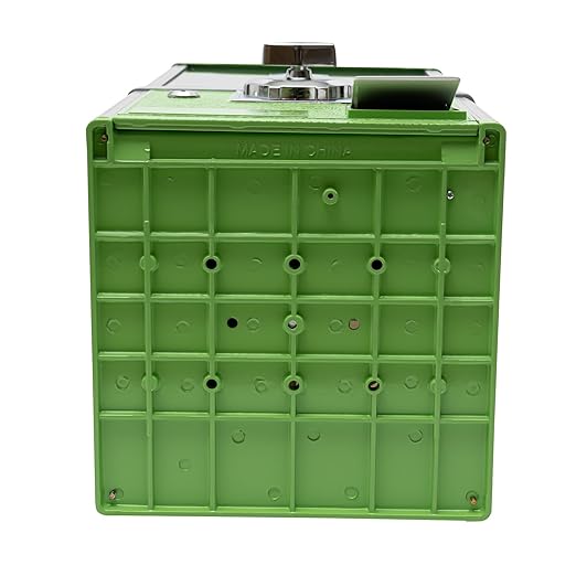 Vending Machine, 20.87Inch Height Candy Gumball Machine with Load Capacity Gumball Bank, Metal Candy Vending Machine for 1.77-1.97Inch Gadget,Portable Candy Dispenser Machine for Retail Shop (Green)