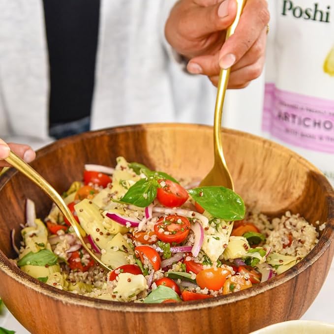 POSHI Marinated Vegetables Variety Pack | All Natural, Fully Cooked, Ready-to-Eat, Keto, Vegan, Paleo, Non GMO, Low Calorie, Gluten Free, Pentry Food, Gourmet, Healthy (6 Pack)