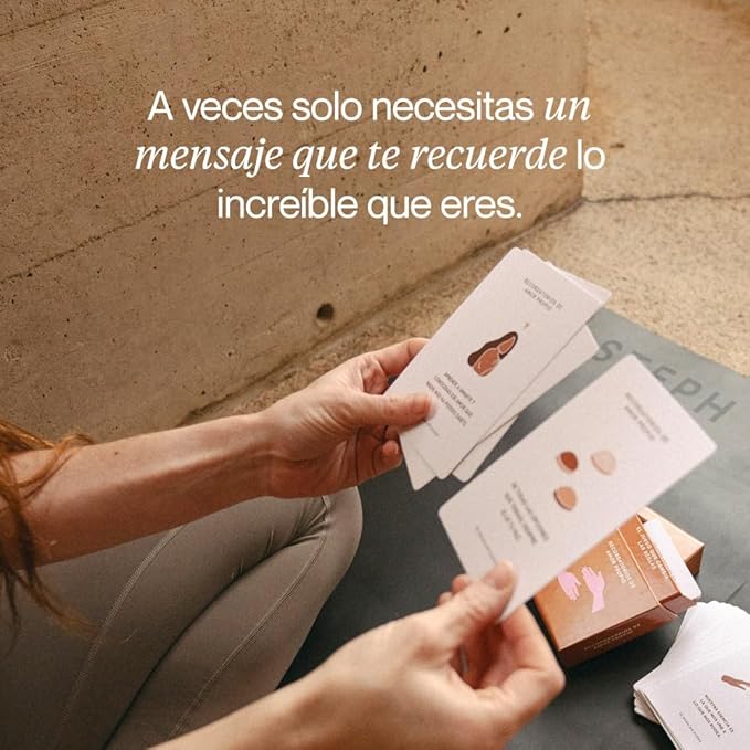 Recordatorios de Amor Propio | Self-Love Card Deck with Over 60 Affirmations | Positive Affirmations and Daily Reflections | Inspiring Gifts | Bring Intention to Every Day