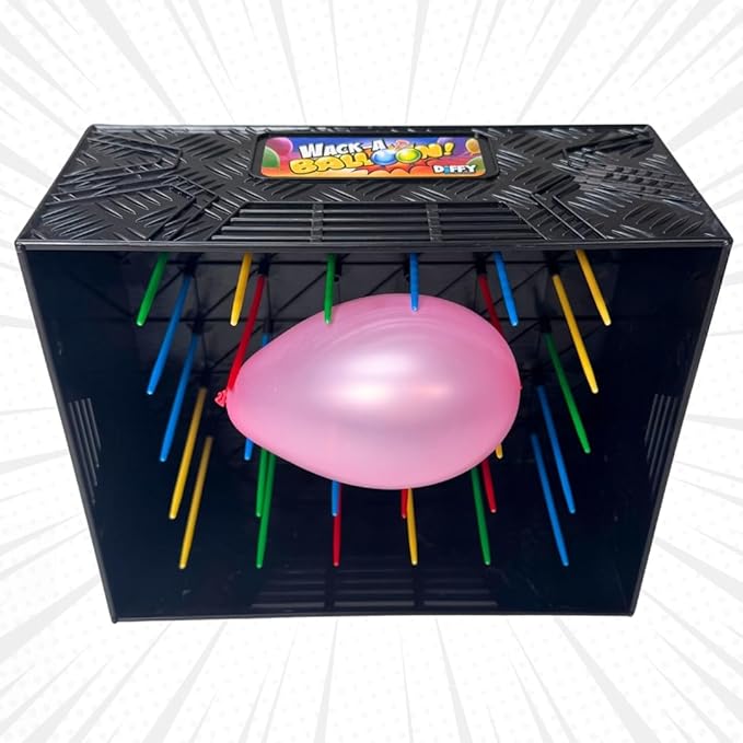 Wack A Balloon Party Edition | New & Improved Strategy Game | Bigger, Louder & More Exciting | Perfect for Parties & Game Night | Fun for Kids & Adults | Play Solo or with Friends | Ages 4+