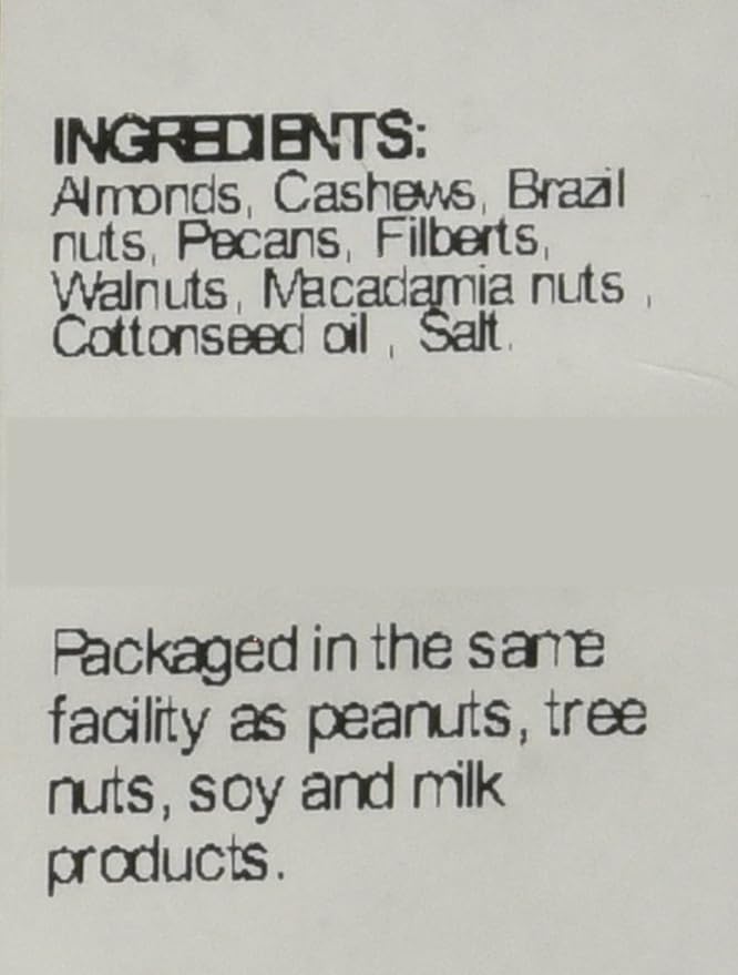Sincerely Nuts Roasted & Salted Mixed Nuts | Almonds, Cashews, Pecans, Brazil Nuts and Hazelnuts | Healthy Snack - Nutrient Rich Alternative Treat | Vegan, Kosher & Gluten-Free | 2 lb bag