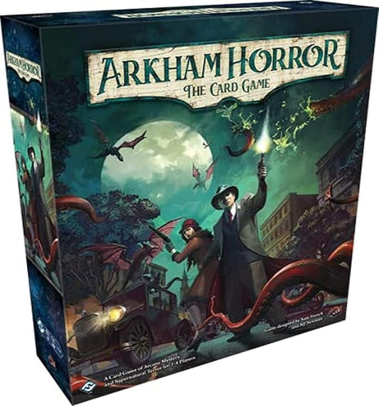 Fantasy Flight Games Arkham Horror The Card Game Revised Core Set | Horror / Mystery / Cooperative Games for Adults and Teens Ages 14+ | 1-4 Players | Avg. Playtime 1-2 Hours | Made