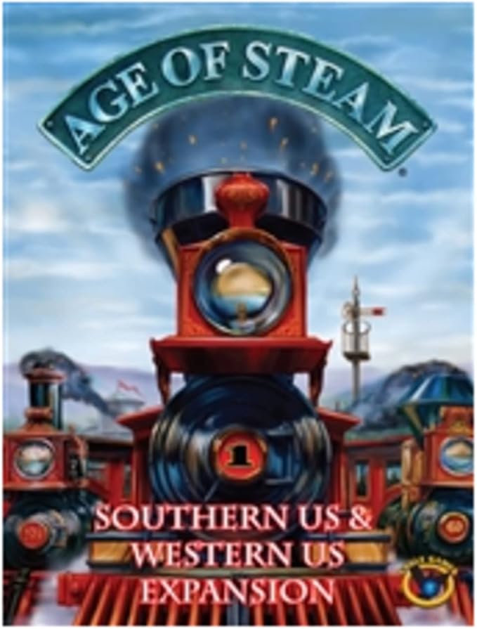 Age of Steam Southern US & Western US Expansion