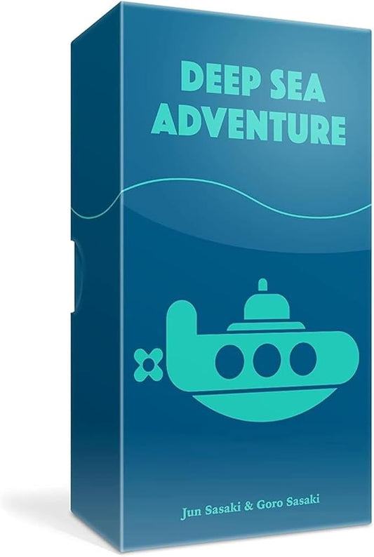 Deep Sea Adventure – Award-Winning Japanese Push-Your-Luck Board Game | 2–6 Players | Ages 8+ | Portable Travel Game