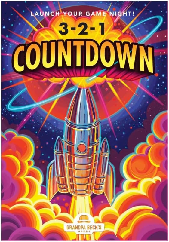 Grandpa Beck's Games 3-2-1 Countdown | Hand Elimination Card Game for Kids, Teens, Family & Adults | from The Makers of Cover Your Assets | 2-8 Players Ages 7+