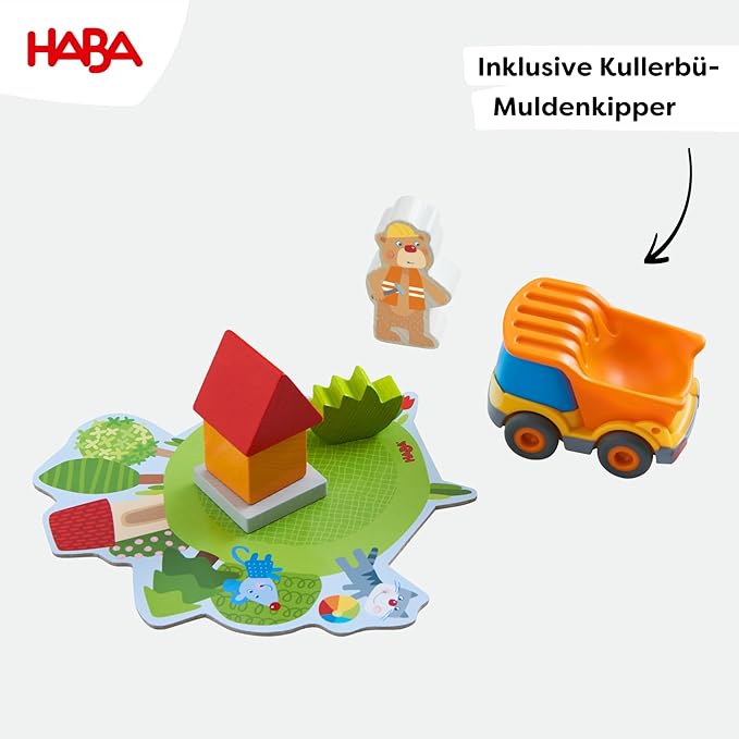 HABA My Very First Games Building Site Cooperative Game for Ages 2+ (German Box)