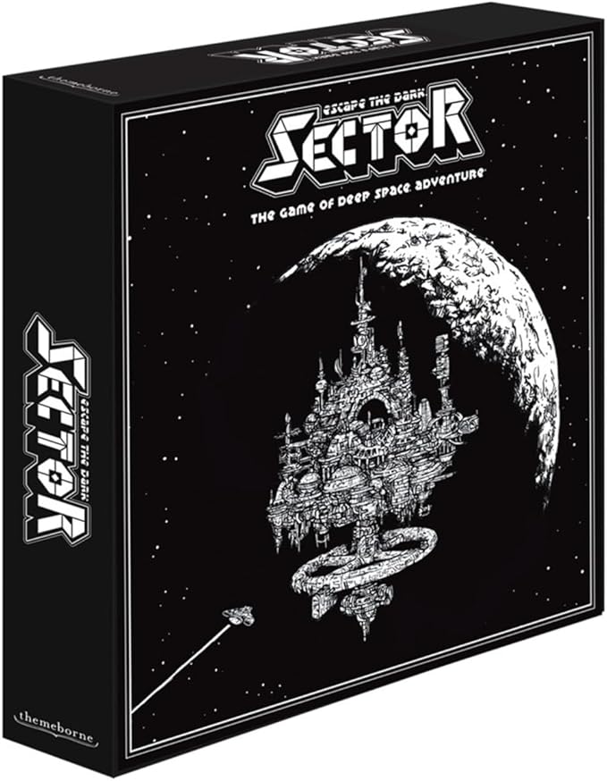 Escape The Dark Sector Board Game - Sci-Fi Adventure, Cooperative Gameplay, Strategy Game for Teens and Adults, Ages 14+, 1-4 Players, 45 Minute Playtime, Made