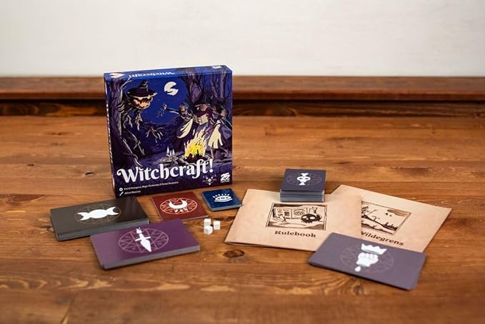 Witchcraft, Fast Playing Solitaire Card Game to Lead a Coven of Witches and Save The Village - 25th Century Games