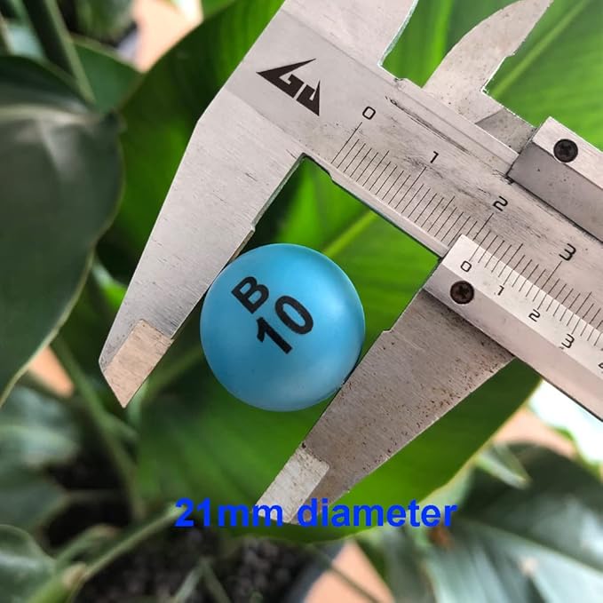 Yuanhe Jumbo Bingo Game Set - 11 Inch Tall Metal Cage with Calling Board, 7/8" Bingo Balls, 500 Bingo Chips,100 Bingo Cards for Large Group Games …