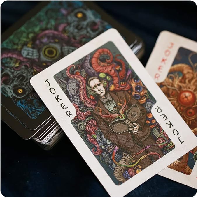 Cthulhu Poker Cards Collection Playing Cards Rare Limited Poker Cards Gift for Men or Women, Great for Cardistry,Card Games and Party (Playing Cards)