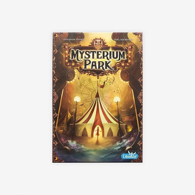 Mysterium Park Board Game | Mystery Board Game | Cooperative Board Game | Fun Game for Adult and Family Game Night | Ages 10 and up | 2-6 Players | Average Playtime 28 Minutes | Made by Libellud
