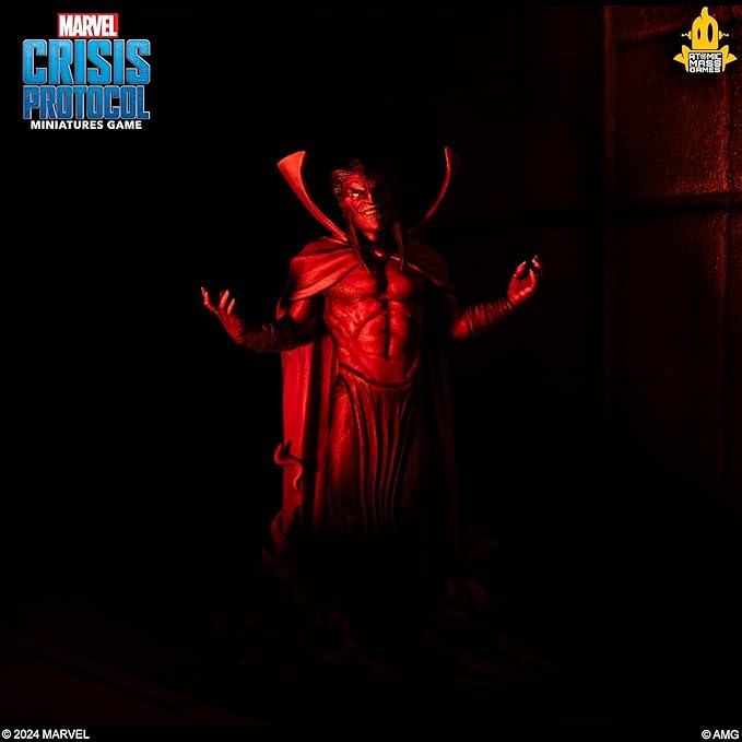 Marvel: Crisis Protocol Mephisto Character Pack - Manipulator of The Battlefield! Tabletop Superhero Game, Ages 14+, 2 Players, 90 Minute Playtime, Made