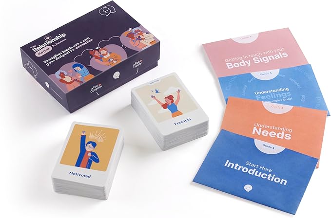 Relationship Playbox – Interactive Card Game for Couples | Strengthen Communication, Emotional Connection & Trust | Ideal for Date Nights, Anniversaries, and Personal Growth | 2 Players