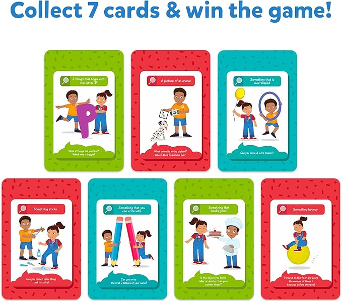 Skillmatics Indoor Scavenger Hunt Card Game - Found It, Learning Toys, Educational, Gifts for Kids, Boys, Girls and Families, for Ages 4, 5, 6, 7, Perfect for Home, School, Playdates