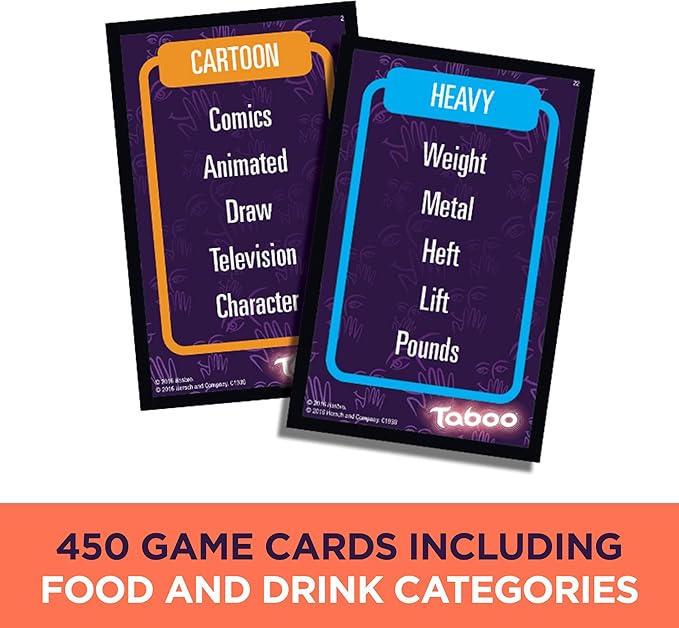 Hasbro Gaming Taboo Party Board Game with Buzzer for Kids Ages 13 and Up (Amazon Exclusive)