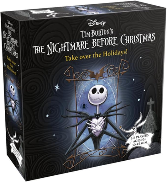 Nightmare Before Christmas Card Game - Quick Tactical Game with Unique Character Decks for Ultimate Holiday Wins, Fun Family Game, Ages 10+, 2-6 Players, 30-45 Min Playtime, Made