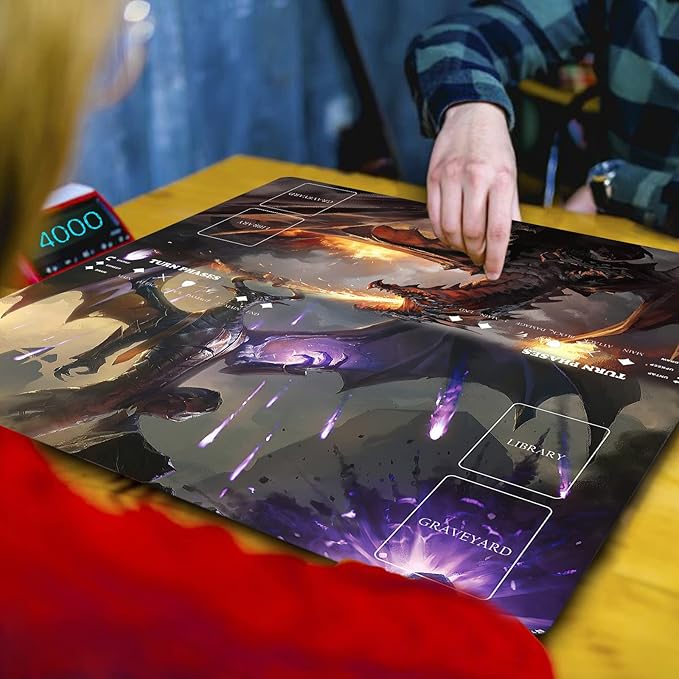 MTG Playmat Table Mats Size 60X60 cm Mousepad Compatible for MTG RPG CCG Trading Card Game Play mats Original Play Mat Art Designs & Accessories…