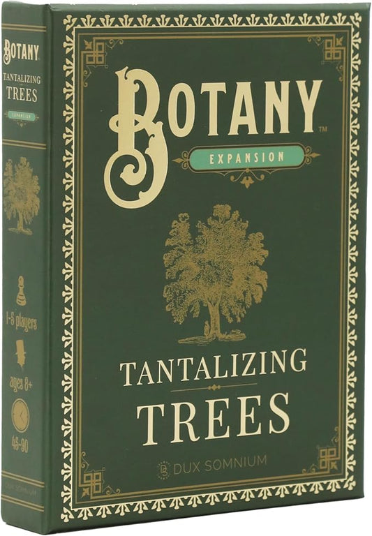Botany: Tantalizing Trees Expansion | Family Strategy Game for Young Botanists and Adults | Ages 8+ | for 1-5 Players | Average Playtime 45-90 mins | Perfect for Family Game Night