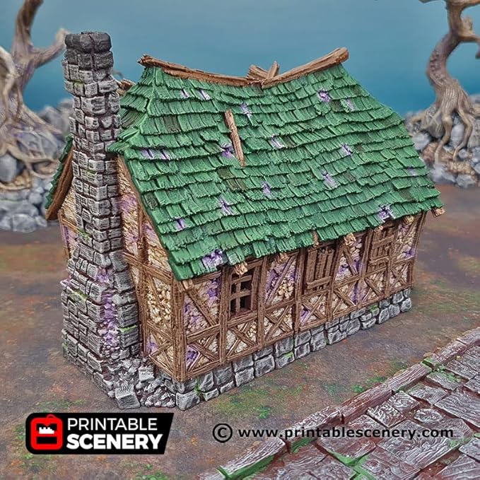 3DEGOS Mimic House DND Terrain for Dungeons and Dragons Terrain, D&D, Pathfinder, Warhammer 40k, Miniatures, D and D, Dungeons and Dragons Gifts, Dungeon Master