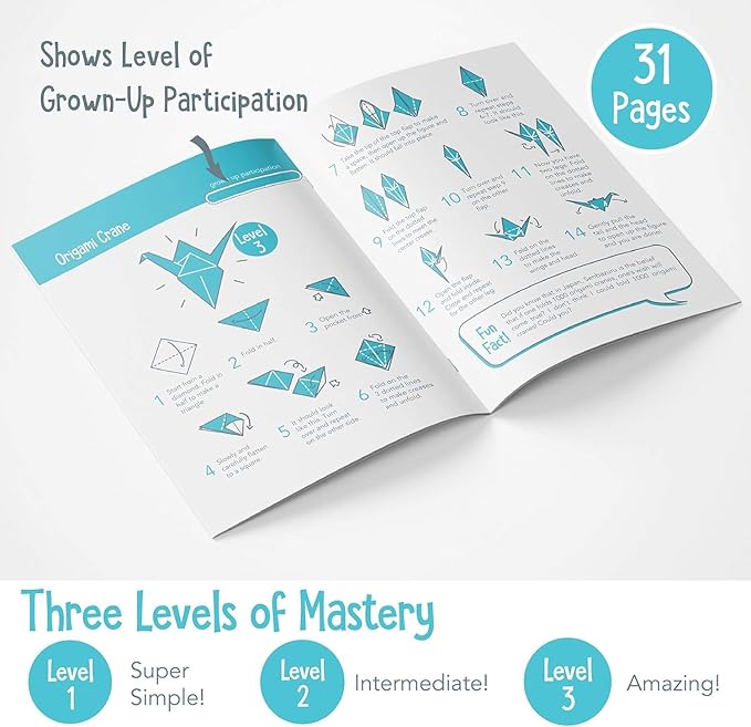 Open The Joy Feel Better Bag: Kids' Get Well Soon Gift Basket with 25+ Fun Activities - Playing Cards, Origami, Games, Clay Art, Magic Tricks - Ideal Gift for Kids Recovering from Surgery - Ages 4+