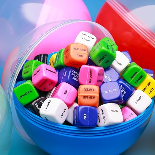 Big Claw Machine Capsules - Translucent Plastic Sphere Large Party Favor Containers Round 7 pcs 7.9 inch - Jumbo Plastic Christmas Ornaments Extra Large Gift Box Craft Party Supplies Vending Capsules