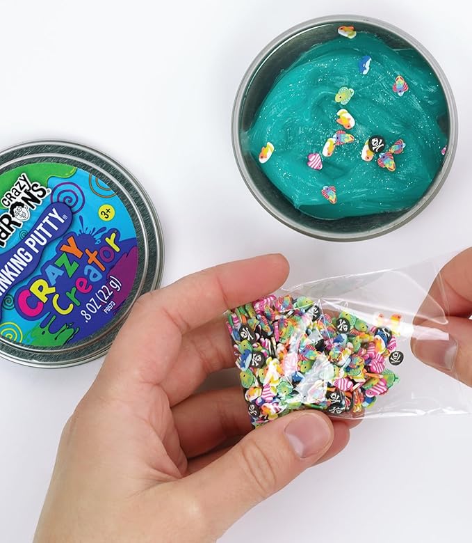 Crazy Aaron's Crazy Creator Thinking Putty Kit - Never Dries Out - Sensory Play - Creative Toy for Kids and Grown ups - Crazy Aaron’s Thinking Putty® - Made in The USA