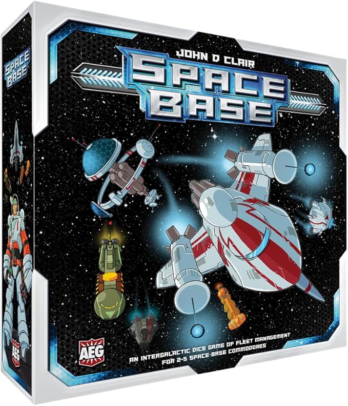 AEG Space Base | Space Exploration Engine Building Interactive Family Dice Game | Blend of Strategy & Luck | Easy to Learn | 2-5 Players | Ages 10+