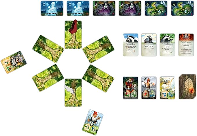 Skoventyr Board Game | Cooperative Strategy Game Based on Danish Mythology | 1-4 Players | Ages 10+