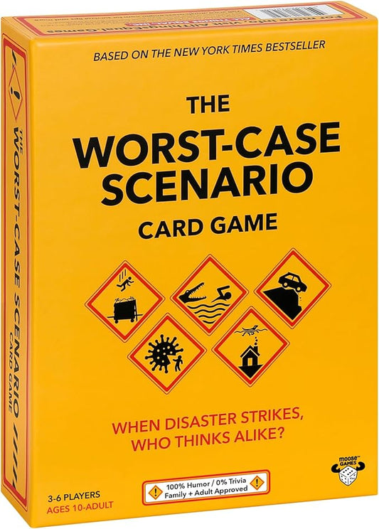 The Worst-CASE Scenario Card Game - All New Family/Party Game | 0% Trivia, 100% Humorous Fun