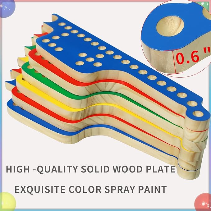 Colorful Jokers and Marbles Board Game Pegs and Jokers Card Game for 2-8 Players 8 Solid Wood Game Boards 4 Colors 40 Marbles 4 Decks of Cards Full Size Game Set