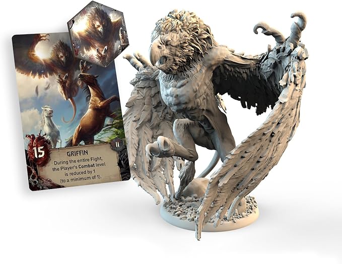 The Witcher Old World Deluxe Edition Board Game - Fantasy & Adventure Strategy Game for Adults, Ages 14+, 1-5 Players, 90-150 Min Playtime, Made by Go On Board