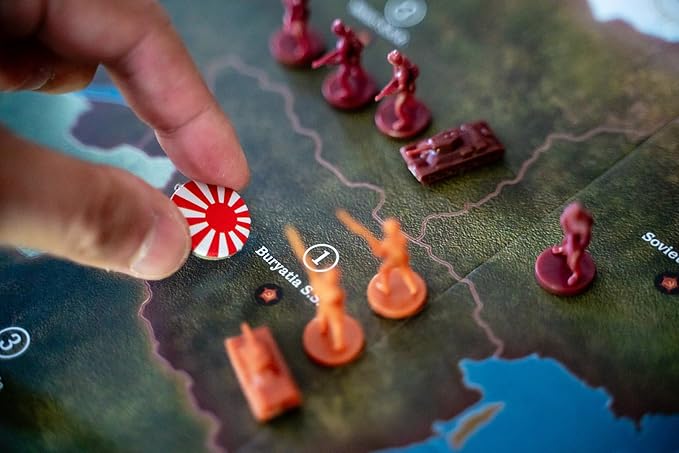 Renegade Game Studios Axis & Allies: 1942 Second Edition - WWII War Miniatures Strategy Board Game, Renegade, Ages 12+, 2-5 Players, 3-4 Hrs