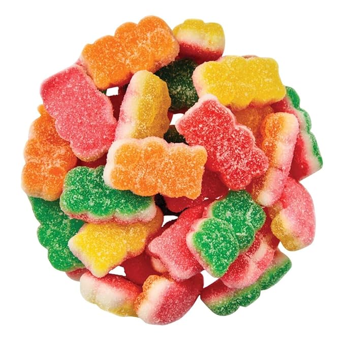 NY Spice Shop Triple Layer Gummy Bears Bulk - 1 Pound Gummies Bears Candy - Gummies Fruit Snacks - Chewy Candy - Flavor Gummy Candies - Gummi Bear Gift For All Occasions