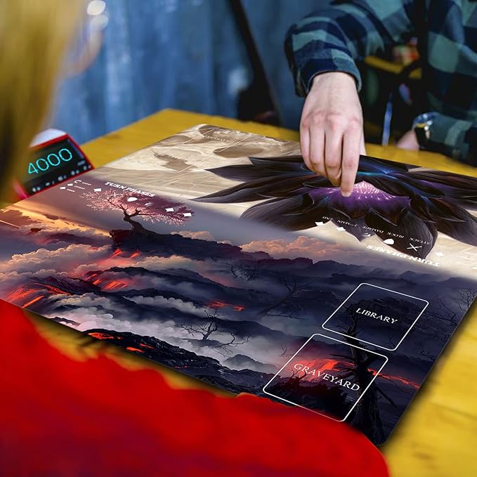 MTG Playmat Table Mats Size 60X60 cm Mousepad Compatible for MTG RPG CCG Trading Card Game Play mats Original Play Mat Art Designs & Accessories…