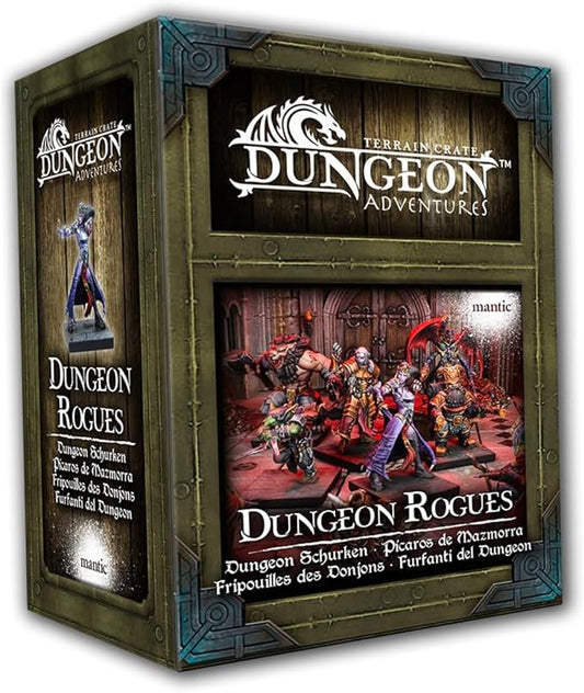 Mantic Entertainment. Terrain Crate Dungeon Adventures Dungeon Rogues. MGTC222 Unassembled and unpainted.