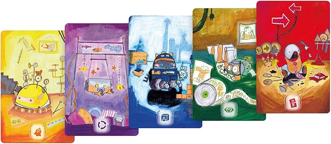 Cyberion Board Game - Repair The Dream Factory in This Card Management Game! Strategy Game, Fun Family Game for Adults and Kids, Ages 10 +, 1-2 Players, 30 Minute Playtime, Made by inPatience