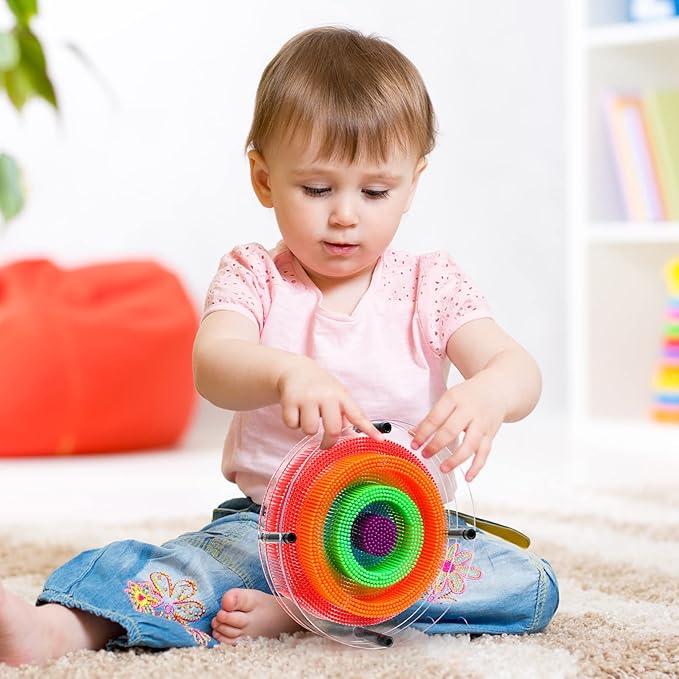 ENJSD 3D Pin Art Sensory Toys for Kids 5-7, Pin Art Board Impression Sensory Toys for Kids with Autism, Autism Gifts for Autistic Children Age 3, 4, 5, 6, 7, 8, 9, 10+ Years Old Boys Girls