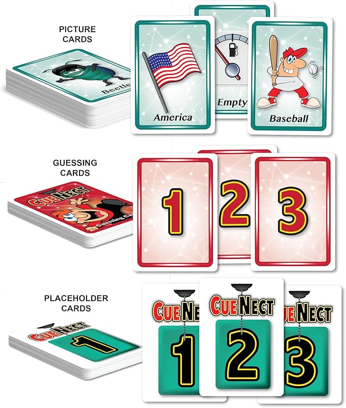 CUENECT: Wildly Fun Clue Decoding Game - Connect, Discover, & Laugh with Friends & Family โ from The Makers of Moose Master