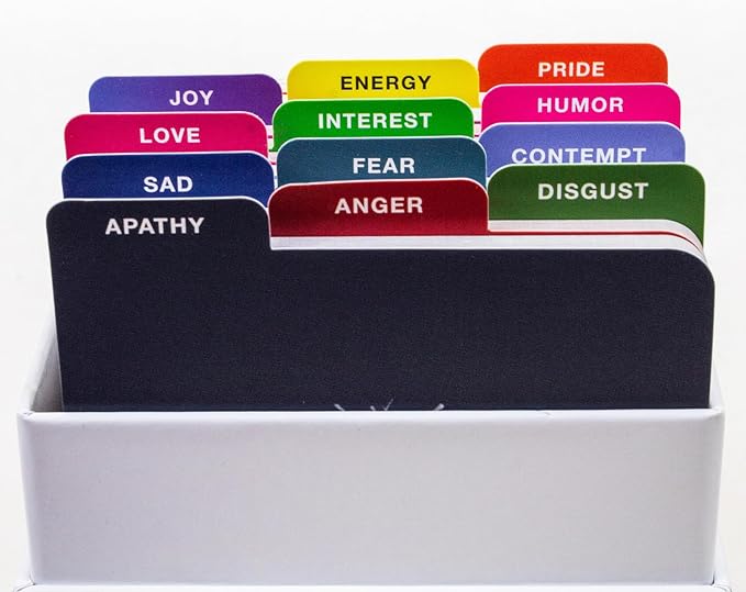 156 Emotion Cards Card Deck – Master Your Emotional Intelligence, Enhance Resilience and Thrive