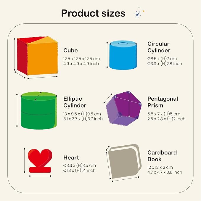 BEST LEARNING My Geo-Blox - Sorting and Building Blocks to Learn Colors and Shapes for Children 3+ Years - Cardboard Book Included - Building Toys for Boys and Girls as Birthday Present