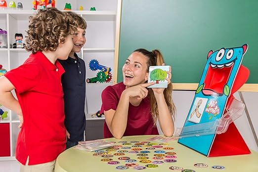 Miniland Educational - ABC Monster Game - Interactive Alphabet Phonics Teaching Game for Preschool and Grade School Children