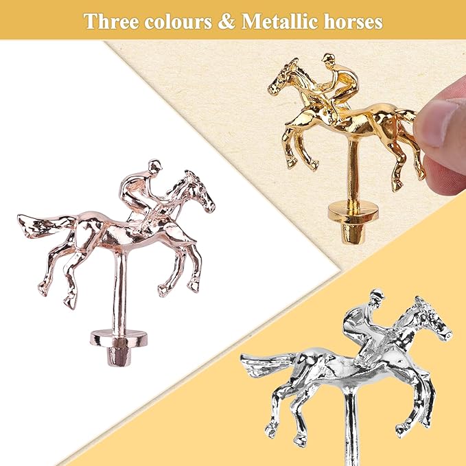 Horse Racing Board Game Set for Adults , 21-Inch Foldable Solid Wood Adult Board Games with 11 Metal Horses, 2 Dice, and 2 Boxes of Cards for Adults Family Game Night Tabletop Game Party