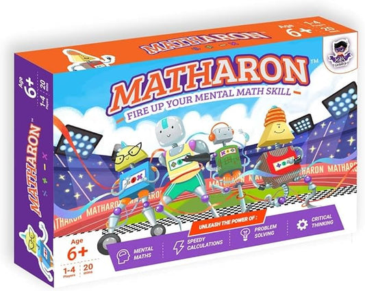 Yuka Champs Smart Math Games for Kids 6-8, 8-12 Age Group, Learn Math Manipulatives - Multiplication, Division, Addition and Subtraction with Educational Toy Board Games, for Boys and Girls