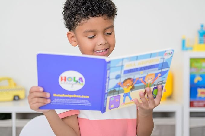 Hello, Airport! - ¡Hola, Aeropuerto! | Includes Bilingual Book, Cards, Dry Erase Activity Book, Marker, and More | Interactive Learning Activities Spanish and English Educational Resources For Kids 3+
