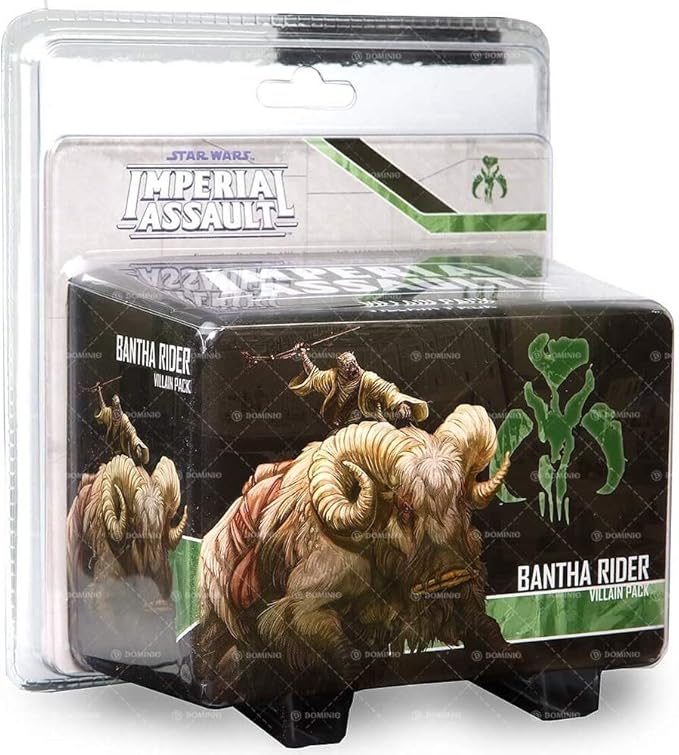 Fantasy Flight Games Star Wars Imperial Assault Board Game Bantha Rider VILLAIN PACK - Epic Sci-Fi Miniatures Strategy Game for Kids and Adults, Ages 14+, 1-5 Players, 1-2 Hour Playtime