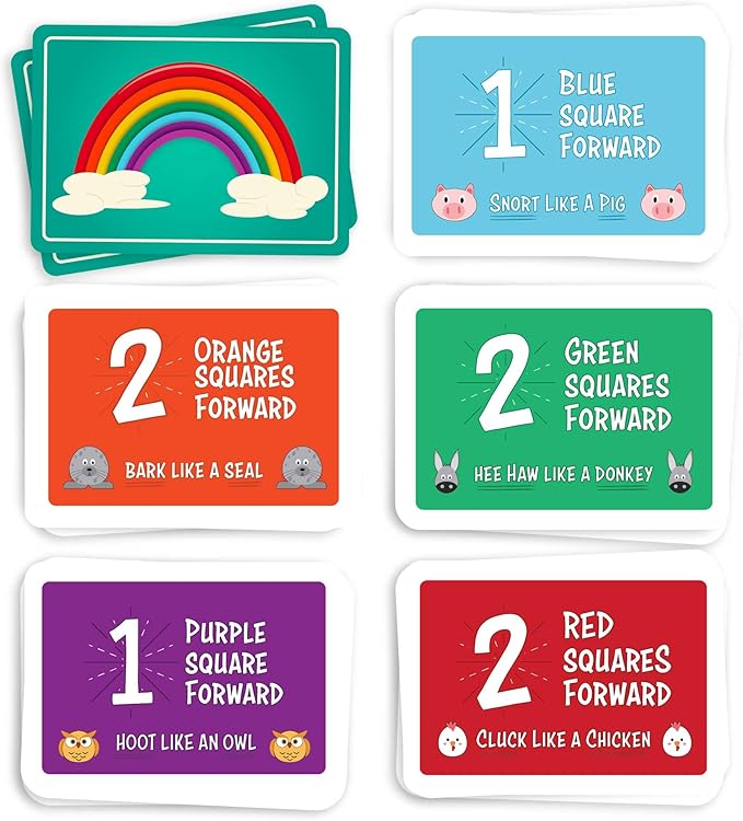 Board Game for Kids Ages 4-8, Fun Family Board Games, Games for 4+ Year Olds, Kids Games for 4+ Year Old Birthday Gift, Unicorn Toy for Girls and Boys, Cooperative Board Games