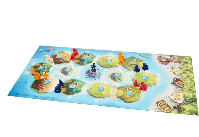 CATAN Junior Board Game - Swashbuckling Adventure for Young Pirates! Strategy Game, Fun Family Game for Kids and Adults, Ages 6+, 2-4 Players, 30 Minute Playtime, Made by CATAN Studio