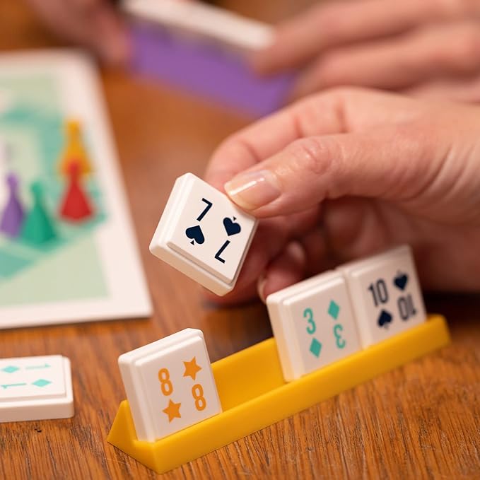 SetUp Board Game - An Innovative Twist on Rummy for Fun-Filled Game Nights! Family Strategy Game for Kids & Adults, Ages 8+, 2-4 Players, 25 Minute Playtime, Made by Bezzerwizzer