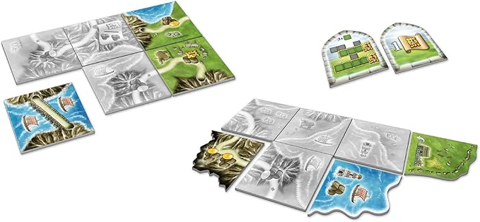 Games Isle of Skye from Chieftain to King Big Box Board Game | Fast-Paced Tile Placement Strategy Game for Adults and Kids | Ages 8+ | 2-5 Players | Average Playtime 60 Minutes | Made