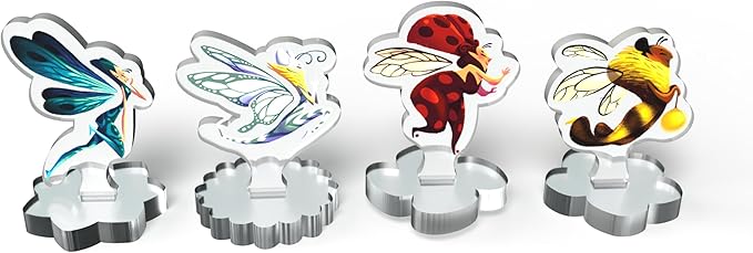 Fairy Ring Board Game - Enchanting Drafting & Movement Strategy Game, Immersive Fairy Village Building Game for Kids & Adults, Ages 8+, 2-4 Players, 40 Min Playtime, Made by Repos Production